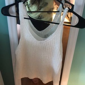 White tank top